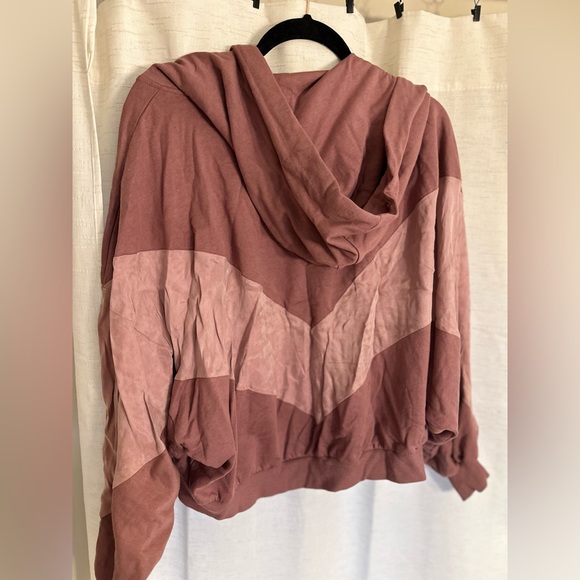 PINK Zip Up Sweatshirt - Picture 3 of 4